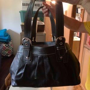 Black Leather Coach bag